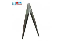 China PVDF Coated ACM Metal Composite Panel 0.55mm Elzinc 960mm Antibacterial supplier