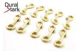 China Brass Bolt Snap Open End Trigger Snap Hook Bronze Fixed Eye Hooks supplier