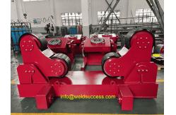 China 20T Self Aligning Pipe Stands Welding Rollers Support Heavy Vessel 3500mm supplier