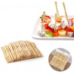 Bleached Grade A 3.5 Inch Fruit Skewer Sticks for sale