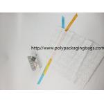 Classic Drawstring Plastic Bags With Ribbon For Christmas Gift / Christmas Present / Toy for sale