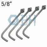 F1554 90 Degree Anchor Bolt HD Steel Columns Carbon Steel Bolt