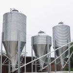 7 Ton 14 Ton 21ton 22 Ton Poultry Feed Silo Chicken Broiler Duck Farm House for sale