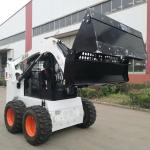 Customization Small Skid Steer Loader Diesel For Landscaping for sale