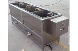 China 9kw Power Vegetable Blanching Machine Manual Peanut Precooking Equipment supplier