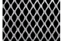 China Flattenedd Heavy Expanded Metal Mesh Panel Strong Tensile Strength supplier
