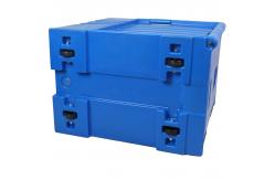 China Detachable Lid Front Loading Food Carrier With Nylon Handles supplier