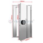 H2250*W1450mm Anti Cutting Modern Bank Vault Door Three Lock Linkage YB/VC-2 for sale