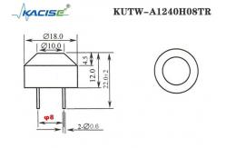 China KUTW-A1240H08TR Ultrasonic Transducer Sensor With Waterproof Dual Use Function supplier