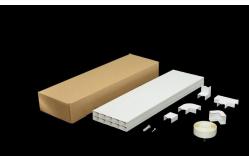 China PVC Cable Trunking 30X17 mm 2 Cable Trunking Systems supplier