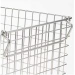 Durable Multifunctional Wire Mesh Storage Baskets Stainless Steel For Kitchen Bedroom for sale