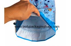 China Cartoon Plastic Drawstring Storage Bag for Towel Underwear Sock supplier