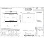 240*128 Graphic FSTN Transmissive Positive 3.3V UC1608 LCD Module