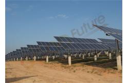 China Automatic Single Axis Smart Solar Tracking System 18m/S Hot Galvanizing supplier
