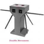 Passage Width 550mm RS485 Pedestrian Security Turnstile Gate AC220V 50HZ