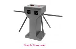 China Passage Width 550mm RS485 Pedestrian Security Turnstile Gate AC220V 50HZ supplier