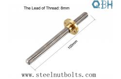 China ACME Zinc Plated Carbon Stainless Steel All Thread HDG Surface supplier