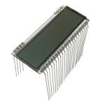 Alphanumeric 7 Segment LCD Display HTN For Water Energy Electric Meter Front Screen for sale