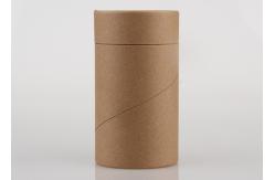 China Formidable UV Coating / Varnish Cardboard / Kraft Paper Can For Tea / Gift supplier