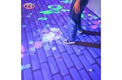 China 80 Games Floor Projection System 1920*1200 Floor Projection Game System supplier