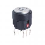 Illumination Tactile Switch, Led Dustproof Push Button Switch  With Bezel,Lighted Tact Switch,Illuminated Tact Switch for sale