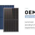 Rixin Black High Power Solar Panels Monocrystalline Power 108 Half Cells Module for sale
