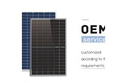 China Rixin Black High Power Solar Panels Monocrystalline Power 108 Half Cells Module supplier