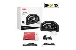 China LCD Screen 12V Autometer Water Temp Gauge Do922 ABS Shell Car Rpm Meter supplier