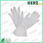 Waterproof Anti Oil ESD Hand Gloves , Nitrile Exam Gloves Powder Free Stretchable for sale