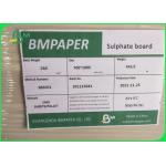 Smooth Surface 260gsm Solid Bleached Sulfate Board 23x36 Inch