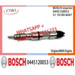 BOSCH 0445120053 51101006047 Neutral Fuel Injector Assembly 0445120053 51101006047 For MAN for sale