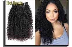 China Deep Wave Pure Virgin Human Hair Extensions , Unprocessed Virgin Hair Bundles supplier