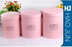 China High Quality Black Cylinder Box Cardboard Flower Boxes with Customized Size supplier