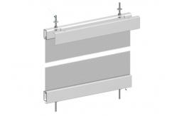 China Installation System Metal Mesh Drapery Spraying Coated Surface Treatment supplier