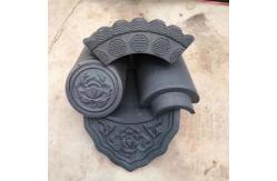 China Handmade Grey Clay Roof Shingles Sustainable China Style Resilient Tile supplier