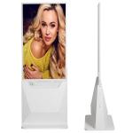 Floor Standing Outdoor Digital Advertising Screens Transparent Ultra Thin 55 Inch for sale