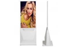 China Indoor Double Sided Digital Signage 43 Inch Optional Floor Standing Kiosk supplier