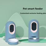 Stainless Steel Intelligent Pet Feeder Timing Quantitative Dual Purpose Moisture Proof for sale