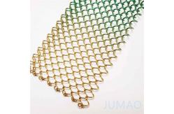 China Gradation Art Stainless Steel Mesh Curtain Chain Coil Drapery For Fireplace supplier