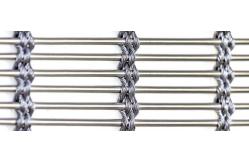 China Building Stainless Steel Woven Wire Mesh , Architectural Mesh Facade Anti Rust supplier