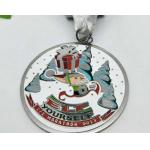 1/2 Marathon Race Metal Medal Zinc Alloy Colored Painting for sale