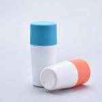 Large Size Roll On Deodorant Bottles 75ml Plastic Roller Bottles for sale