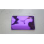Customized Size Gold Colored PMMA 1MM 2MM 3MM Mirror Acrylic Sheet for sale