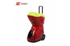 China Intelligent Tennis Ball Launcher With LCD Remote Control and large internal battery supplier