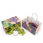 10Kg Uncoated Fruit Paper Bags 8 Color Flexo Printing OEM / ODM Available for sale