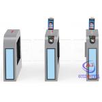 8 Screen Swing Barrier Gate AI Temp Scanner Turnstile With Face Recognition Camera for sale