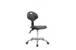 China Adjustable ESD Lab Chair Metal Vertical Gas Lifting Task Chair In Cleanroom supplier
