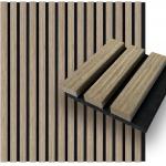 Office Studio Akupanel Wooden Slatted Sound Absorbing Proofing Boards Ceiling Pet Wood Slat Wall Soundproof Acoustic Panels for sale