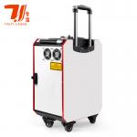 Canton Fair Promotion Trolley Case Portable Pulse Handheld Laser Cleaner For Industrial Metal Surface Claening for sale