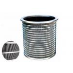 SS 304 material Wedge Wire Screen Basket with 0.1mm slot For pulp screening for sale